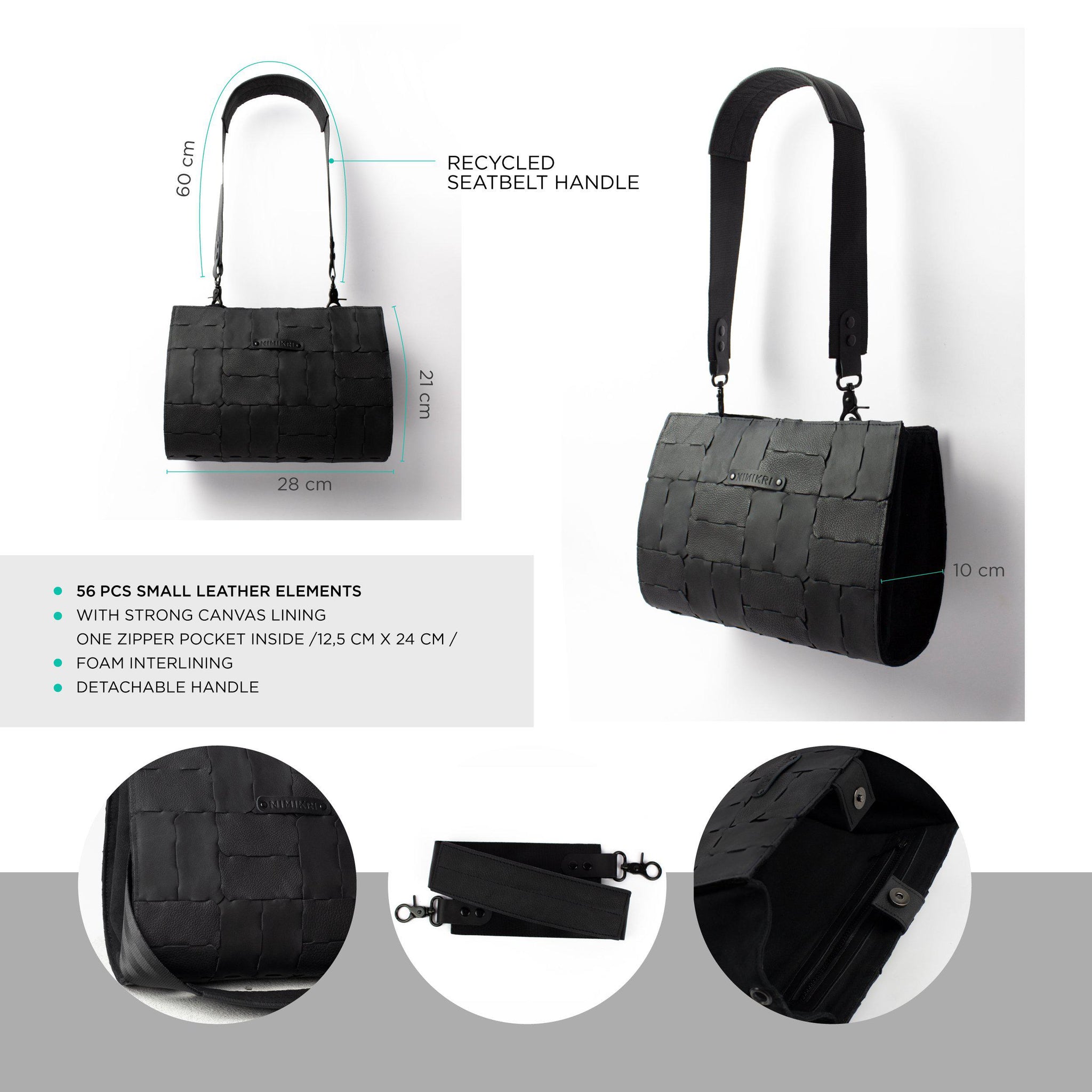 Matte Black Geometric Bag | Black Geometric Purse | Matte Black Bao Bao -  2023 New - Aliexpress